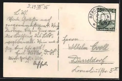 AK Berching /Opf., Frauenturm mit Wehrgang