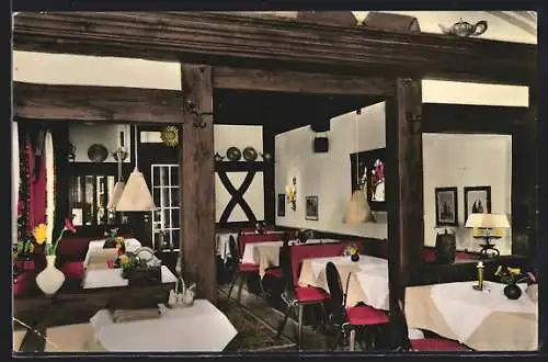 AK Badenweiler, Hotel Sonne, Altdeutsche Weinstube