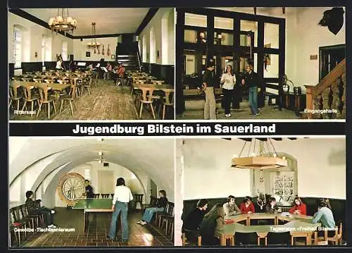 AK Lennestadt /Sauerland, Jugendburg Bilstein, Innenansichten
