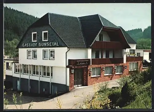 AK Bad Berleburg, Hotel-Restaurant-Cafe Gunsetal, Ederstrasse 54