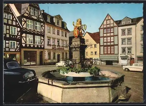 AK Hachenburg /Westerwald, Alter Markt