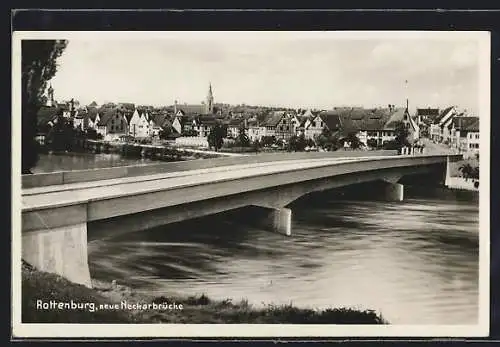 AK Rottenburg a. N., Neue Neckarbrücke