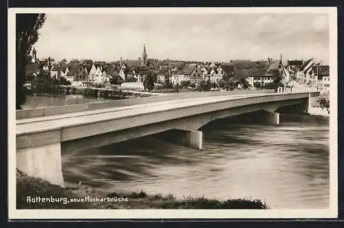 AK Rottenburg a. N., Neue Neckarbrücke