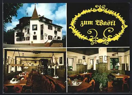 AK Schondorf /Ammersee, Gasthaus zum Wastl, Bahnhofstrasse 18