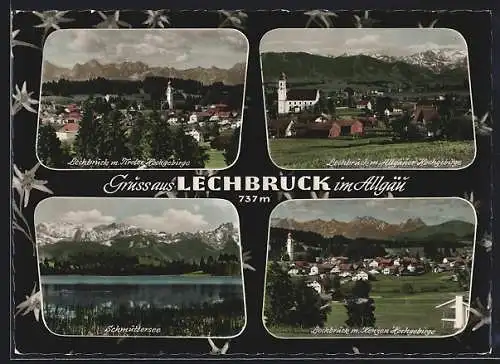 AK Lechbruck /Allgäu, Ortsansichten, Schmüttersee