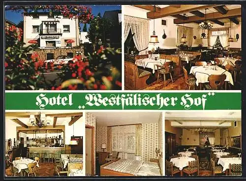 AK Wetter / Ruhr, Hotel Westfälischer Hof H. Köller