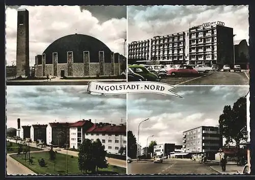 AK Ingolstadt-Nord, Werke der Auto-Union, Wagner- u. Ettingerstrasse