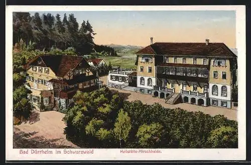 AK Bad Dürrheim im Schwarzwald, Heilstätte Hirschhalde