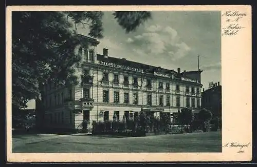 AK Heilbronn a. N., Das Neckar-Hotel