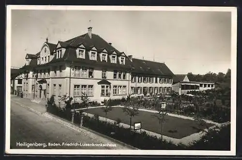 AK Heiligenberg /Baden, Krankenhaus und Erholungsheim