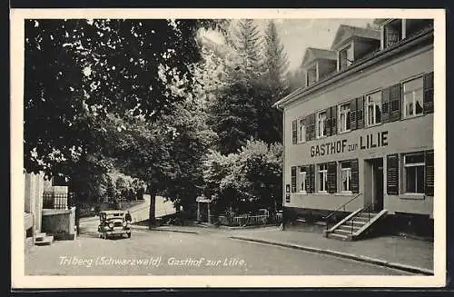 AK Triberg /Schwarzwald, Gasthof zur Lilie