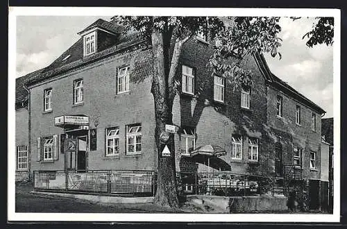 AK Wied bei Hachenburg, Gasthaus und Pension Bräuer