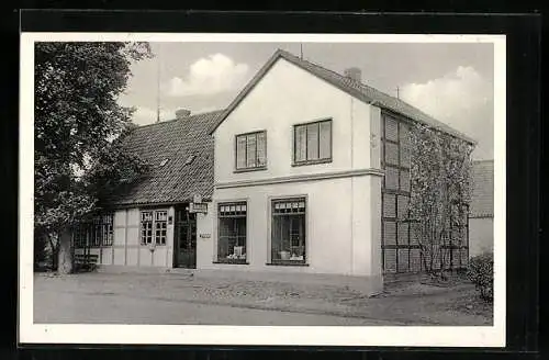 AK Riede-Felde / Verden, Gastwirtschaft und Geschäftshaus H. H. Lange