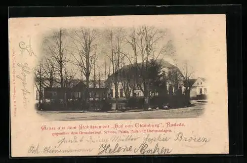 AK Rastede, Etablissement Hof von Oldenburg