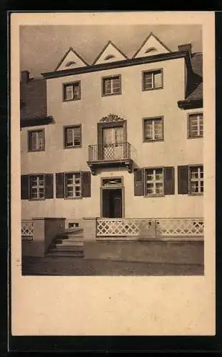 AK Frankfurt a. d. Oder, Haus in der Dirschauer Strasse