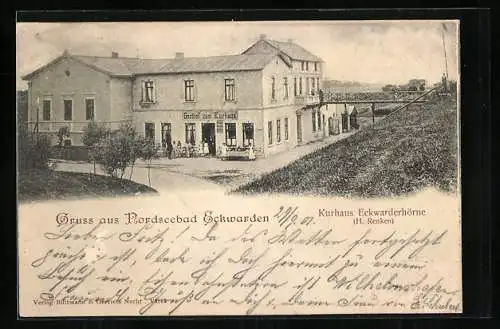 AK Eckwarden, Gasthof Kurhaus Eckwarderhörne von H. Renken