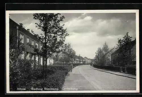 AK Hamburg-Altona, Siedlung Steenkamp, Grotenkamp
