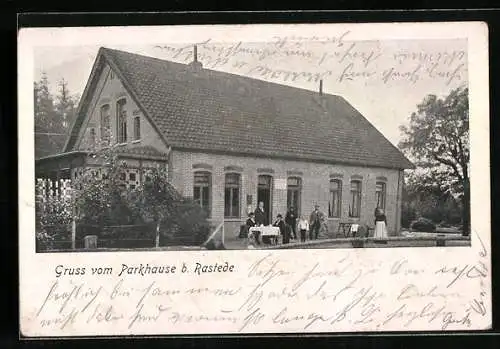 AK Rastede, Ansicht vom Gasthaus Parkhaus