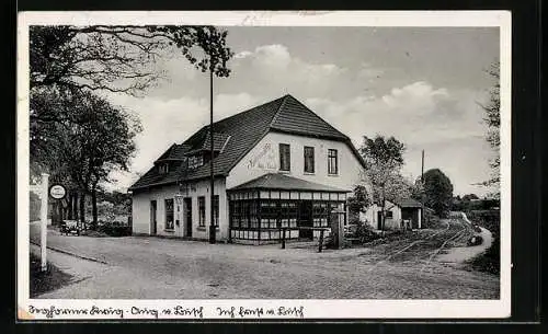 AK Varel /Oldb., Gasthaus Seghorner Krug von Aug. v. Busch
