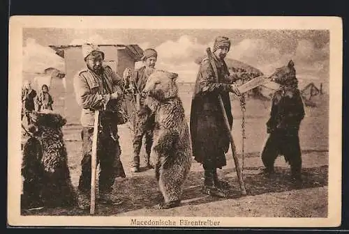 AK Macedonische Bärentreiber, Tanzbären