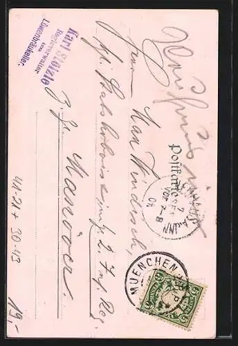 AK Kaiserl. Musikdirigent Fr. Wöhlbier, II. Matrosen-Division aus Wilhelmshaven