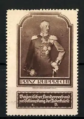 Reklamemarke Prinz Rupprecht von Bayern, Bayerischer Landesverband zur Bekämpfung der Tuberkulose