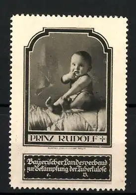 Reklamemarke Prinz Rudolf von Bayern, Bayerischer Landesverband zur Bekämpfung der Tuberkulose