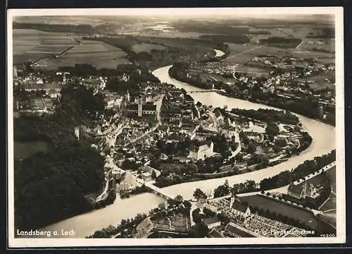 AK Landsberg / Lech, Gesamtansicht