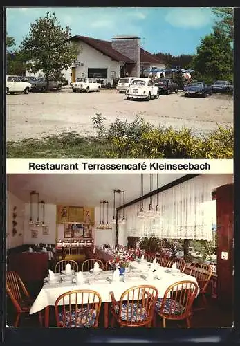 AK Kleinseebach, Restaurant Terrassencafé von Gerhard u. Marlene Hüttner