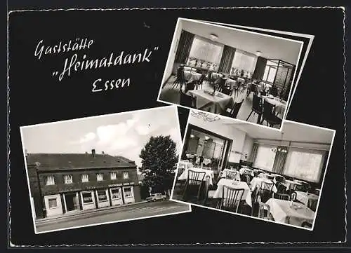 AK Essen / Ruhr, Gasthaus Heimatdank, Fulerumer Strasse 4