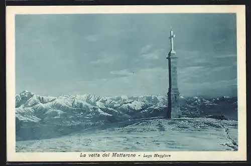 AK Monte Mottarone /Lago Maggiore, La vetta del Mottarone