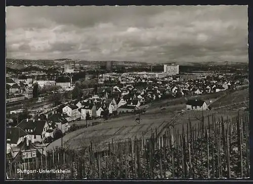 AK Stuttgart-Untertürkheim, Teilansicht