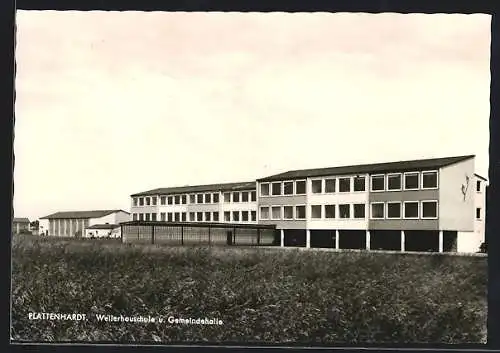 AK Plattenhardt, Weilerhauschule und Gemeindehalle