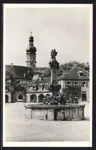 AK Weikersheim, Am Marktbrunnen