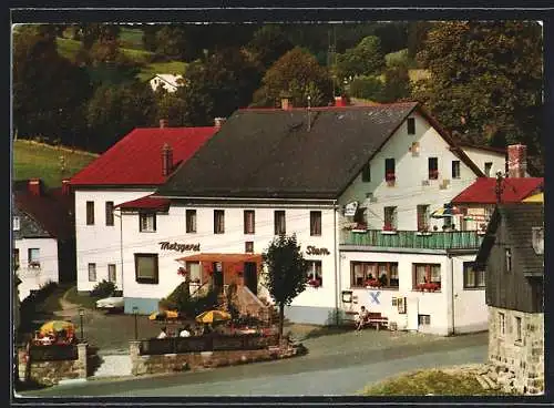 AK Oberwarmensteinach i. Fichtelgebirge, Gasthof Goldener Stern