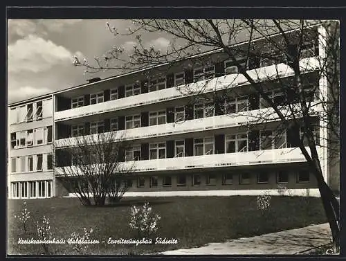 AK Waldsassen, Kreiskrankenhaus, Erweiterungsbau Südseite