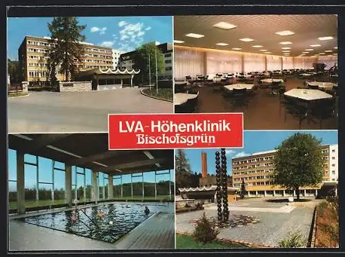 AK Bischofsgrün i. Fichtelgebirge, LVA-Höhenklinik