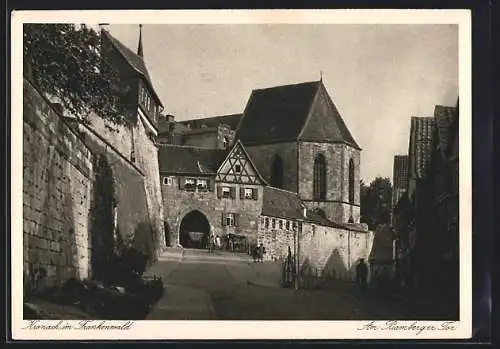 AK Kronach im Frankenwald, Am Bamberger Tor