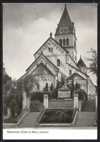 AK Brenz / Brenz, Galluskirche, Romanische Kirche