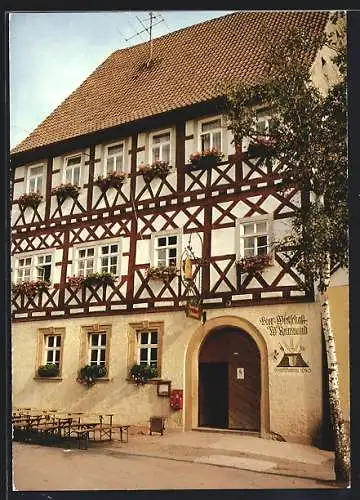 AK Sesslach, Gasthof Reinwand, Maximiliansplatz 99