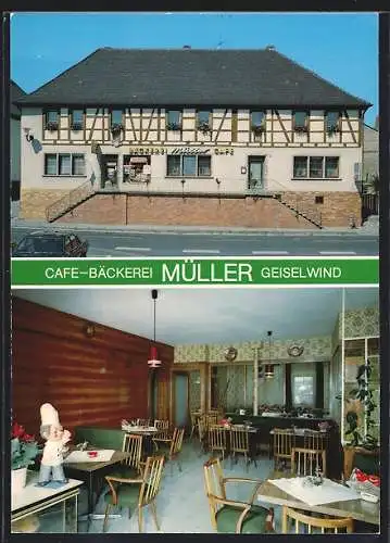 AK Geiselwind, Café Weinstube Müller, Inh. Georg Müller