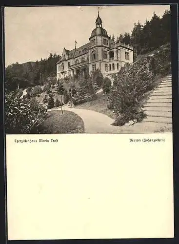 AK Beuron /Hohenzollern, Exerzitienhaus Maria Trost