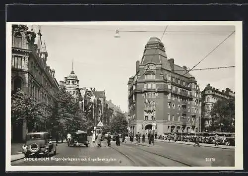 AK Stockholm, Birger-Jarlsgatan och Engelbrektsplan