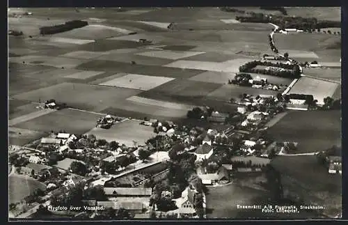 AK Vanstad, Ortsansicht vom Flugzeug aus