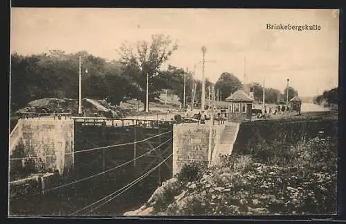 AK Brinkebergskulle, Schleuse