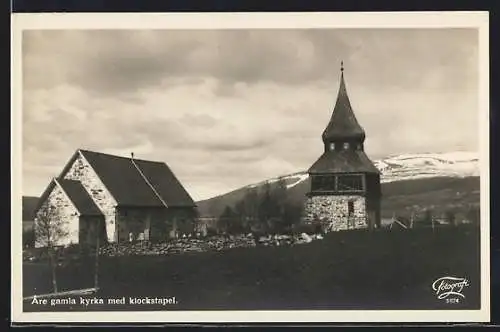 AK Are, Gamla kyrka med klockstapel