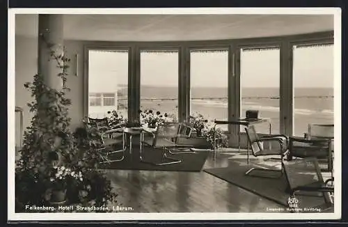 AK Falkenberg, Hotell Strandbaden, Läsrum