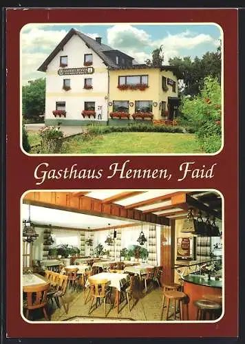 AK Faid, Gasthaus-Pension Hennen, Bes. Familie Günter Hennen, Dohrer Weg 6