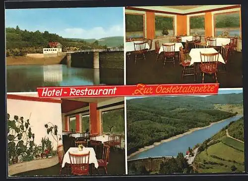 AK Plettenberg-Lettmecke / Westfalen, Hotel-Restaurant zur Oestertalsperre