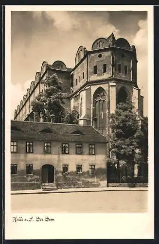 AK Halle / Saale, Blick auf den Dom